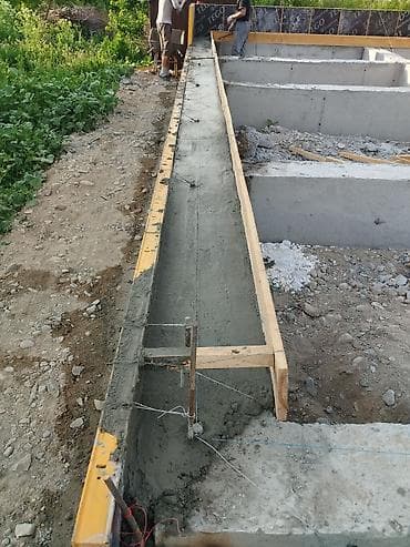 ФУНДАМЕНТ КУЯБЫЗ КОРЕЙ ОПАЛУБКА ЖАНА ИСТРУМЕНТ ОЗУБУЗДОН. БРИГАДА ДАЯР at lalafo.kg ФУНДАМЕНТ КУЯБЫЗ КОРЕЙ ОПАЛУБКА ЖАНА ИСТРУМЕНТ ОЗУБУЗДОН. БРИГАДА ДАЯР