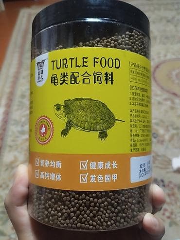 наполнитель тофу: Корм для черепах Turtle Food (гранулы) - Формат: сухие гранулы — 1