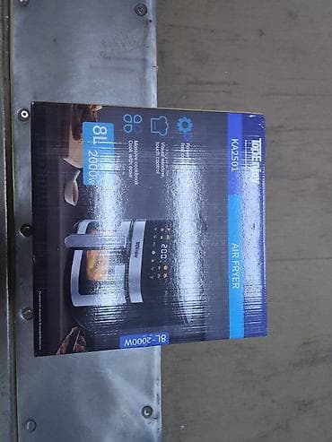 Техника и электроника: Большая аэрофритюльница Topenjoy KA2501 - Объем 8 л — подходит для — 2