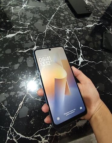 redmi 9 note: Redmi, Redmi Note 12, Б/у, 128 ГБ, цвет - Синий, 2 SIM — 1
