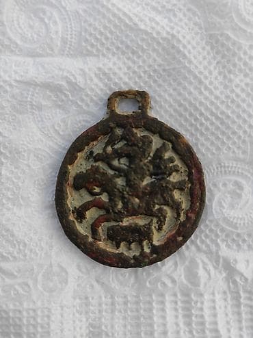 Кулон, Без вставки, Унисекс, Форма: Религиозные символы