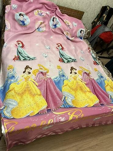 Комплект штор, Готовое изделие, Б/у, Для детской