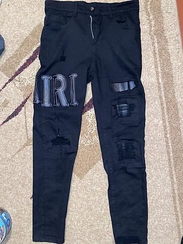 Джинсы: Мужские джинсы, M, Новый, цвет - Черный, Самовывоз — 1