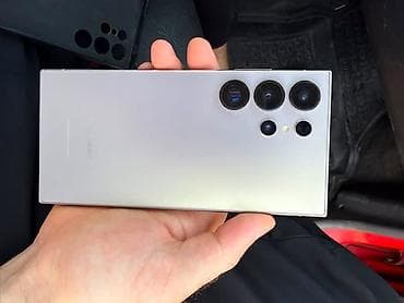 Техника жана электроника: Samsung Galaxy S24 Ultra, Колдонулган, түсү - Күмүш — 5