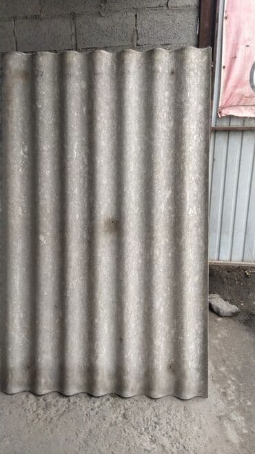 темир шифер: Шифер, Асбестоцементный, Мелковолновой, Б/у — 7