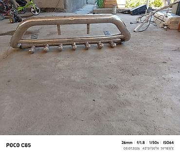 Аксессуары и тюнинг: Передний силовой кенгурятник (bull bar) из нержавеющей стали для — 2