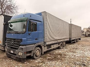 тягач прицеп: Тягач, Mercedes-Benz, 2007 г., Тентованный — 3