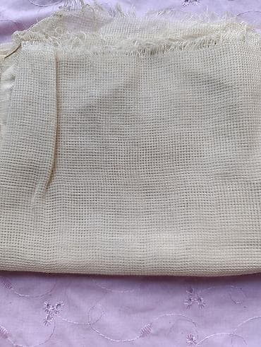 Килемдер жана паластар: Канва для вышивки крестом хлопок, отрезы разной длины. Цена за 1м- — 5