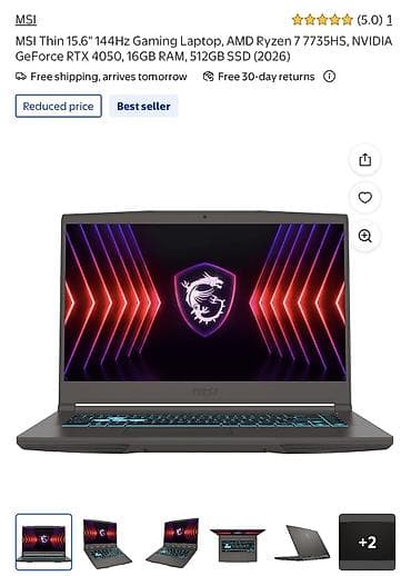 razer blade: Игровой, Новый, AMD Ryzen 7, ОЗУ, RAM: 16 ГБ — 1
