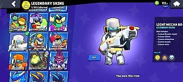 brawl: ‼️‼️ПРОДАЮ ХОРОШИЙ АККАУНТ В БРАВЛ СТАРСЕ‼️‼️ ЕСТЬ 115 ГЕМОВ И 30К — 4