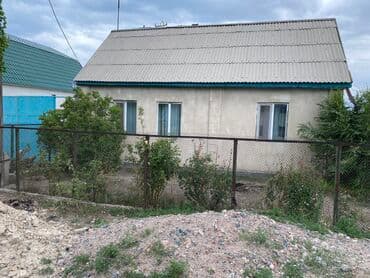 дом токмок пакровка: Дом, 70 м², 5 комнат, Старый ремонт — 1