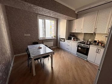 3: 3 комнаты, 100 м², Кок-Жар ж/м 3 этаж, Евроремонт — 4