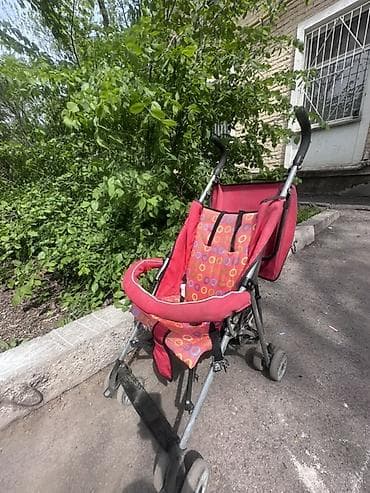Прогулочная коляска-трость - Компактное складное шасси типа «трость»