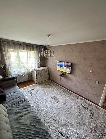 105: 1 комната, 34 м², Аламедин-1 мкр 105 серия, 2 этаж, Свежий ремонт — 3