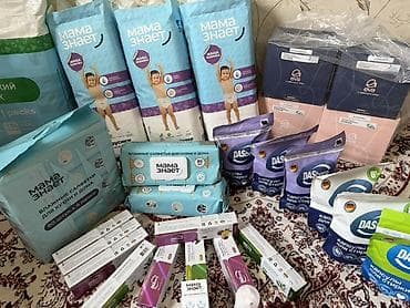 детские памперс: Подгузники Мама знает, Размер 5, Одноразовые — 3