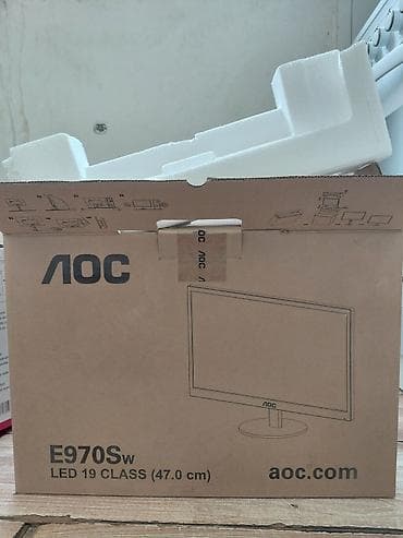 чехол на 17: Монитор, AOC, Б/у, LCD, 18" - 19" — 3