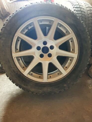 шины 17 размера: Диски 17с вылетом резина 235.55.17 зимашипованая стояли на субару — 1