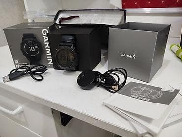 Балдар үчүн акылдуу сааттар: Garmin Fenix 6X Pro — мультиспортивные GPS‑часы. Основные — 7