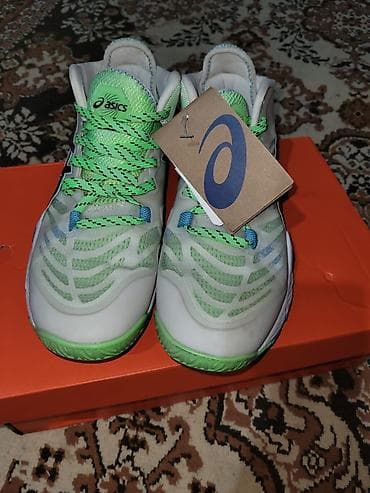 Мужская обувь: Мужские кроссовки, 40.5, Asics, Новый, цвет - Белый, Самовывоз — 1