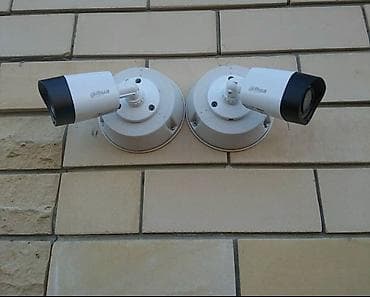 внешний блок: Уличные видеокамеры Dahua (2 шт.) на поворотных кронштейнах с — 1