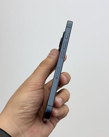 iphone 12 pro ош: IPhone 15 Pro, Б/у, 256 ГБ, Blue Titanium, Защитное стекло, Чехол, В рассрочку, 85 % — 5