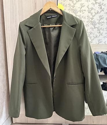 брюки слаксы: Пиджак, Блейзер, Однобортная модель, Турция, XL — 1