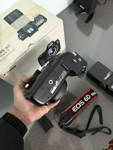 микрофон с звуковой картой: Зеркальная камера Canon EOS 6D Mark II (полнокадровая) — комплект — 2
