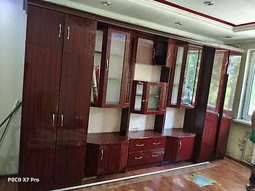 современные картины для интерьера: Стенка-шкаф, Тип стенки-шкафа: Модульная, Для зала, Особенности: С отделением под телевизор — 1