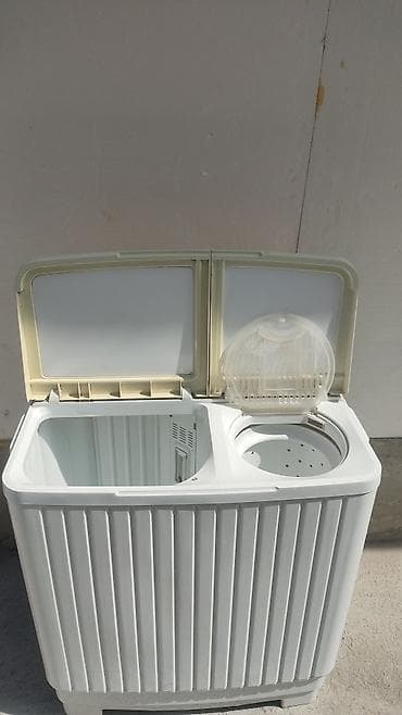 bud e2: Полуавтоматическая стиральная машина с верхней загрузкой, две камеры — 2