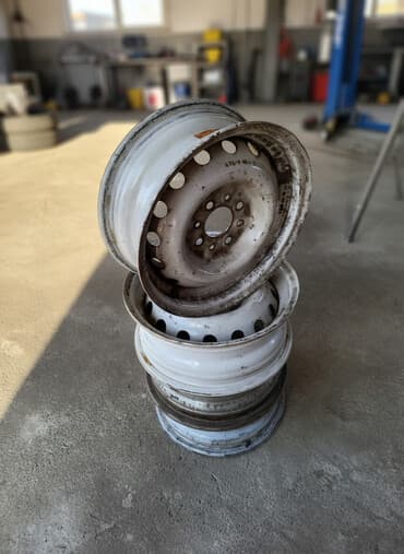шинный центр бишкек прайс лист 2021: Железные Диски R 13 Комплект, отверстий - 4, Б/у — 1