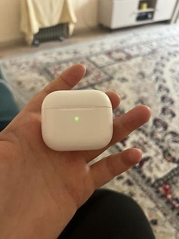 hyper x cloud: Беспроводные вкладыши наушники, Apple, Airpods 3, Б/у — 3