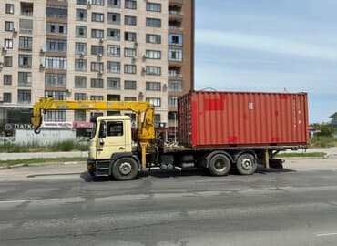 обзор цен на строительные и отделочные работы в бишкеке: Манипулятор | Стрела 13 м 10 т | Борт 16000 кг — 1