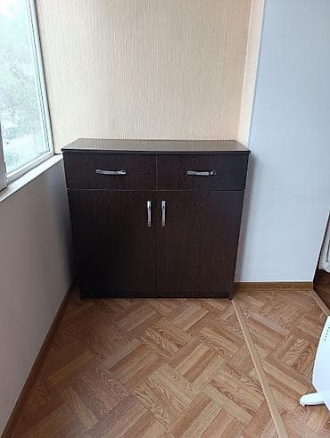 Комод для одежды, Б/у, Без зеркала, ЛДСП, цвет - Коричневый, Самовывоз