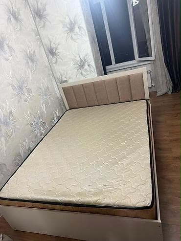 Спальный гарнитур, Новый, Шкаф, Кыргызстан, Металл, Самовывоз, цвет - Бежевый — 1