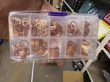 медь металл: Набор медных шайб Copper Washer Set, 200 шт. - Диапазон размеров: от — 1