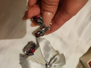 набор пандора: Набор украшений, Проба 925, Женские, Б/у — 2