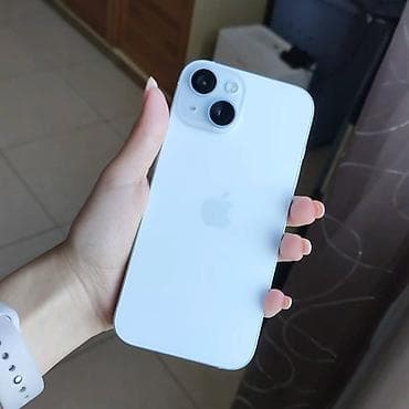 poco s55: IPhone 15, Б/у, 256 ГБ, Голубой, Кабель, 93 % — 3