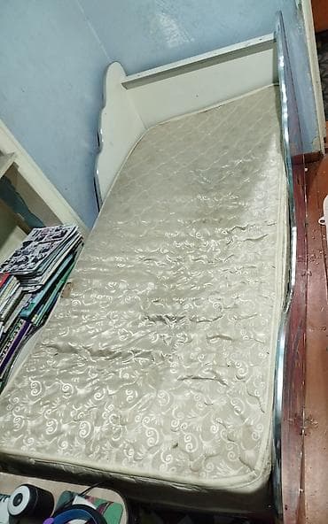 Детская односпальная кровать, Б/у, Для девочки, С матрасом — 2