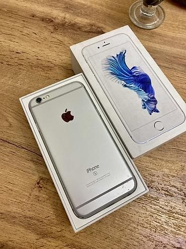 экран айфон 6s: IPhone 6s, Б/у, 128 ГБ, Серебристый, Зарядное устройство, Чехол, Коробка, 100 % — 1