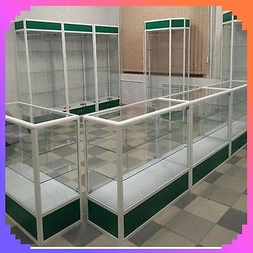 Өндүрүш үчүн жабдуулар: Прилавок витрина, витрина стеклянная, торговые витрины металлические — 2