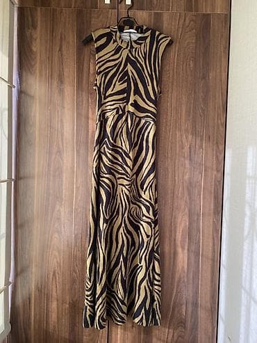lining flex: Повседневное платье, Осень-весна, Длинная модель, Трикотаж, XS — 5