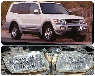 Туманга каршы фаралар комплектиси Mitsubishi 2008 г., Колдонулган, Оригинал, Жапония