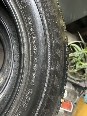 шины бишкек цены: Шины 215 / 60 / R 17, Зима, Б/у, Комплект, Легковые, Япония, Bridgestone — 2