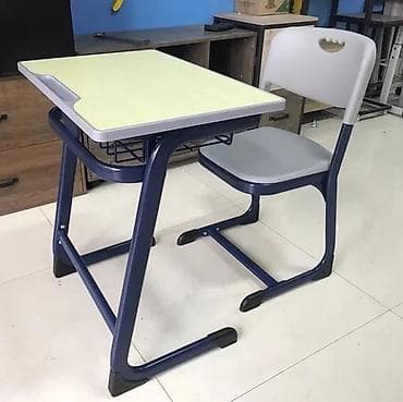 доска школьная для дома: Комплект парты и стула, Новый, Самовывоз, Бесплатная доставка, Платная доставка, цвет - Серый — 10