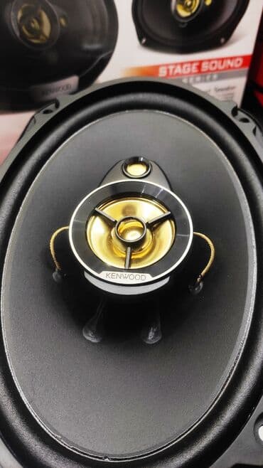 кенвуд: KENWOOD KFC-S6976EX Серия STAGE SOUND, оригинальные динамики размером — 3