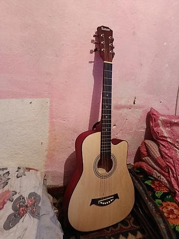 гитара кепма: Акустическая гитара Kamoer, форма дредноут с вырезом (cutaway). - 6 — 1