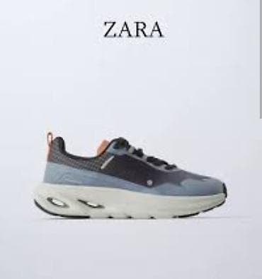 Личные вещи: Кроссовки, 33, 34, 35, Zara, Новый, цвет - Серый, Бесплатная доставка — 1