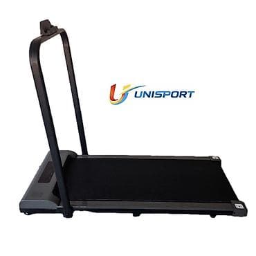 Беговая дорожка для дома с компактной складной рамой и держателем для