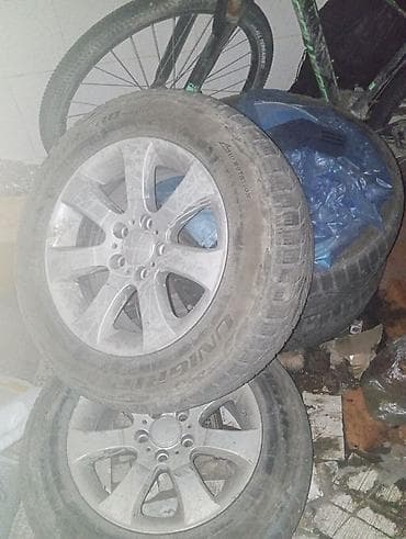 Дөңгөлөктөр монтажда 235 / 65 / R 17, Кыш, Колдонулган, Комплект, Жол тандабастар (АТ/МТ), Куйма, тешиктери - 5 — 3
