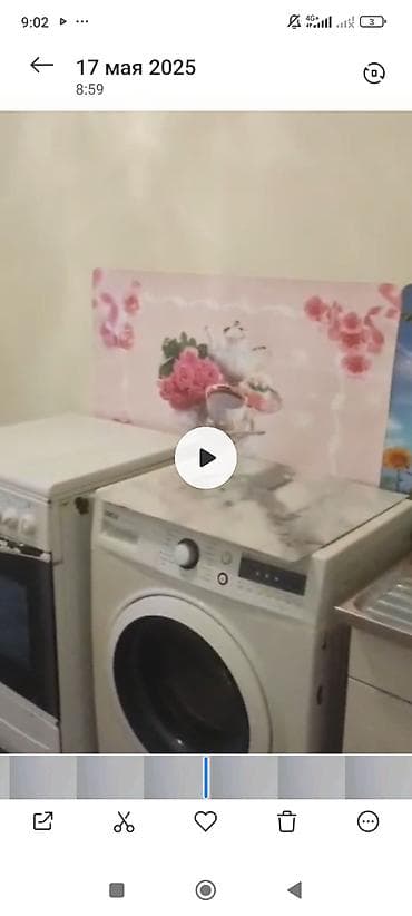 Кыймылсыз мүлк: 40 м², 2 бөлмө, Жылытылган, Жылуу пол, Брондолгон эшиктер — 5